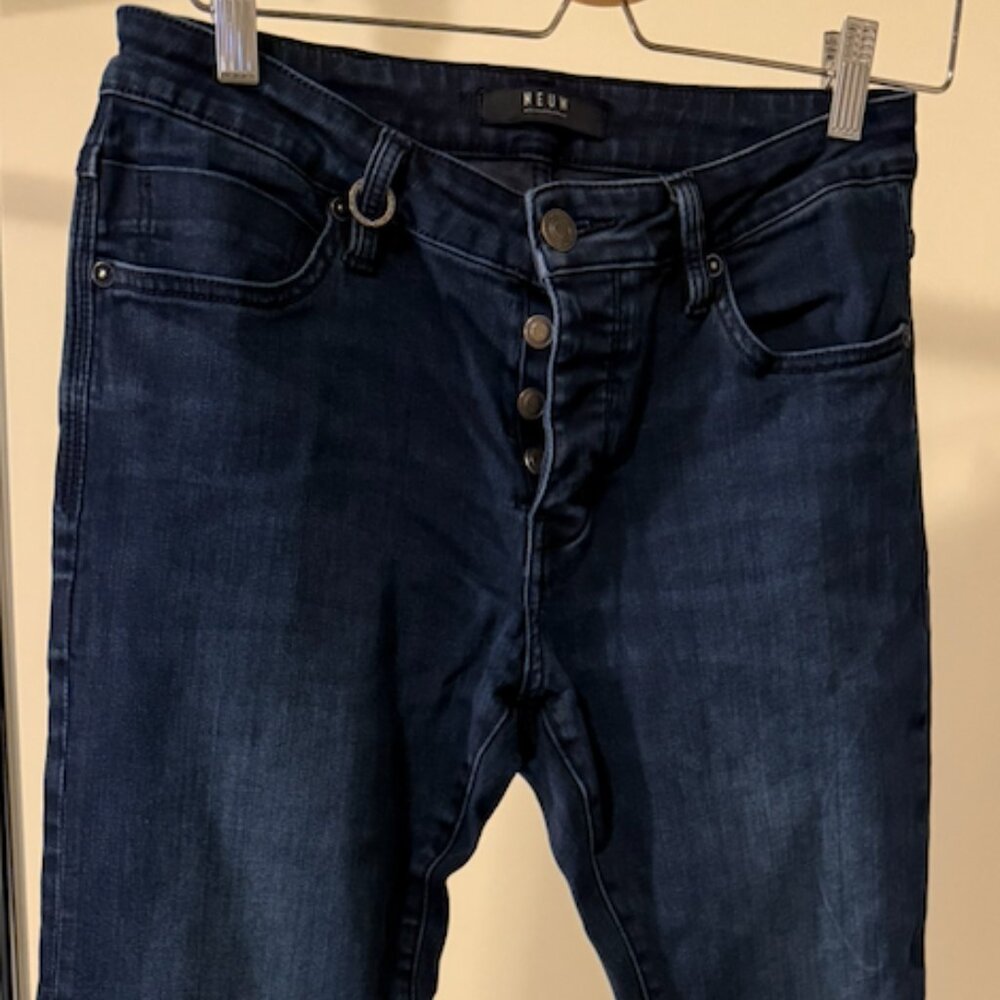 NEUW Denim Iggy Jeans (Polar) Dark/Light Wash Men's Skinny Jeans